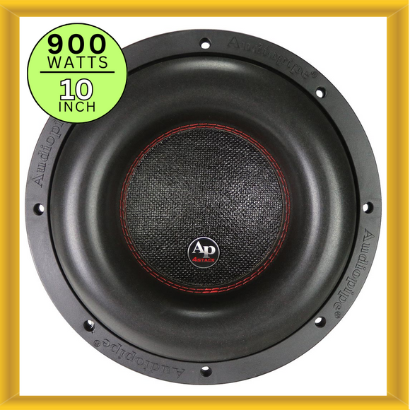Audiopipe TXX-BDC4-10D2 10 Inch Woofer 900W RMS 1800W Max Dual 2 OHM Voice Coils