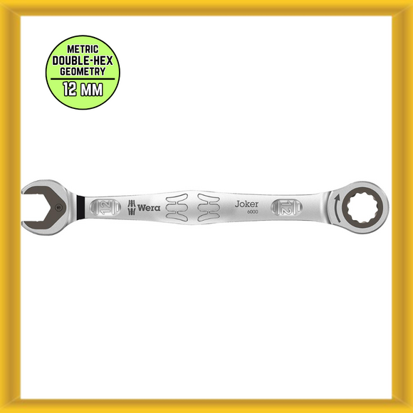 Wera Metric JOKER 12mm Ratcheting Combination Wrench (05073272001) NEW