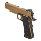 Sig Sauer 1911 Emperor Scorpion CO2 Powered Semi-Automatic BB Pistol Coyote Tan