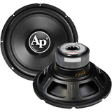 x2 Audiopipe 12" 300W RMS Dual 4 Ohm Voice Coils Car Subwoofer (TS-PP2 12-D4)