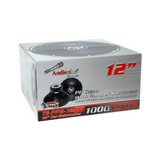 x2 Audiopipe 12" 300W RMS Dual 4 Ohm Voice Coils Car Subwoofer (TS-PP2 12-D4)