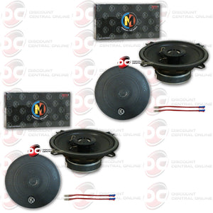 4 x Memphis 15-SRX52 5-1/4" Car Audio Speakers (Street Reference Series)