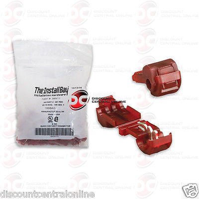 INSTALL BAY 3MRTT 3M RED T-TAP 22/ 18 GAUGE 100 PCS COUNT