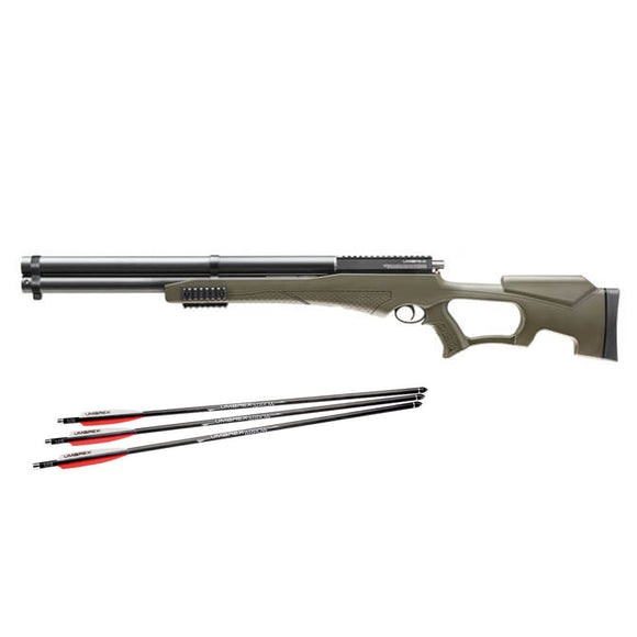 Umarex AirSaber PCP Airbow Arrow Gun Air Rifle w/ 3 Carbon Fiber Arrows