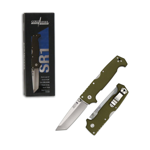 COLD STEEL SR1 TANTO POINT TACTICAL FOLDING KNIFE 4