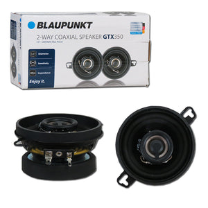 Blaupunkt GTX350 3.5" 2-Way Car Audio Coaxial Speakers
