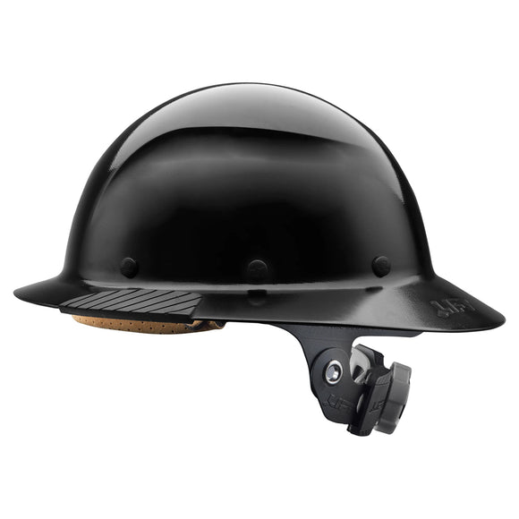 Lift Safety HDF-15KG DAX Fiber Resin Full Brim Hard Hat - Black