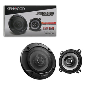 Kenwood KFC-S1066 4" Flush Mount 2-way 2-Speaker System