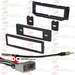 Installation Dash kit package for Chrysler, Jeep Dodge harness & Antenna