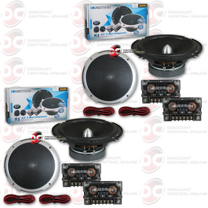 Soundstream PF.6 6.5" 2-way Car Component Speaker System (2 Pairs)