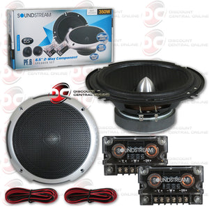 Soundstream PF.6 6.5" 2-way Component Car Speaker System