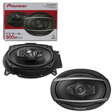 Pioneer TS-A6970F 6" X 9" 5-way Car Audio Speakers (Pair)