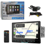 Soundstream VRCPAA-106F 2-DIN 10.6" Multimedia Car Stereo with Apple Carplay, Android Auto & Bluetooth (With Back-up Camera)
